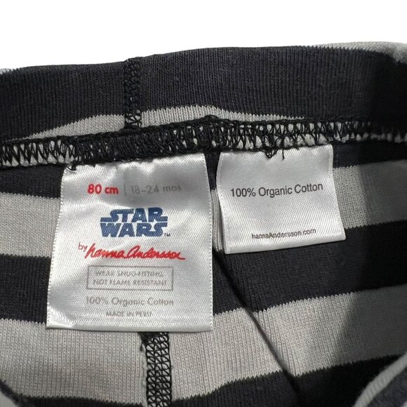 Hanna Andersson Sz 80 (18-24m) Star Wars Darth Vader Pajamas - Picture 6 of 8